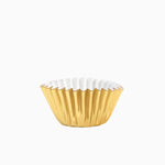 Molde Magdalena Redondo Papel Metalizado Ø 4.4 x 2.8 cm Oro (30 uds)