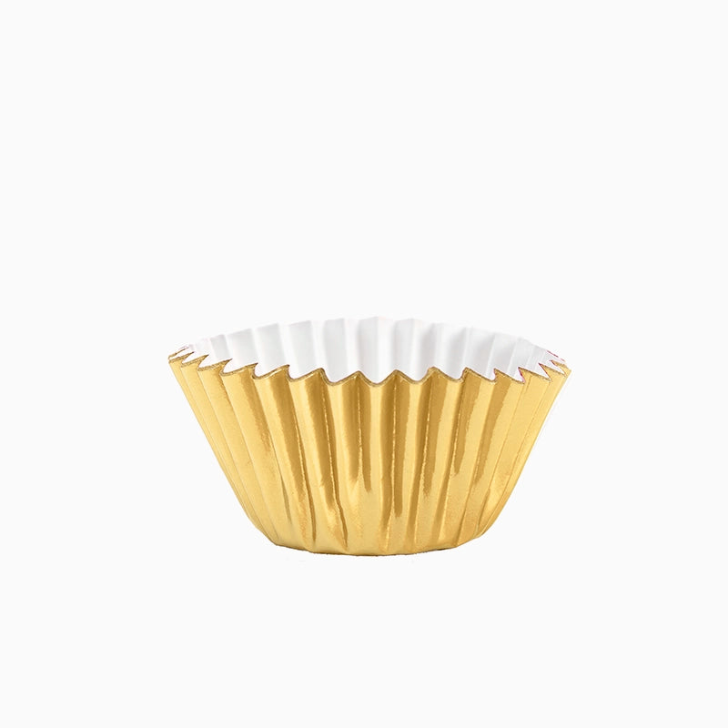 Molde Magdalena Redondo Papel Metalizado Ø 5.2 x 3 cm Oro (20 uds)