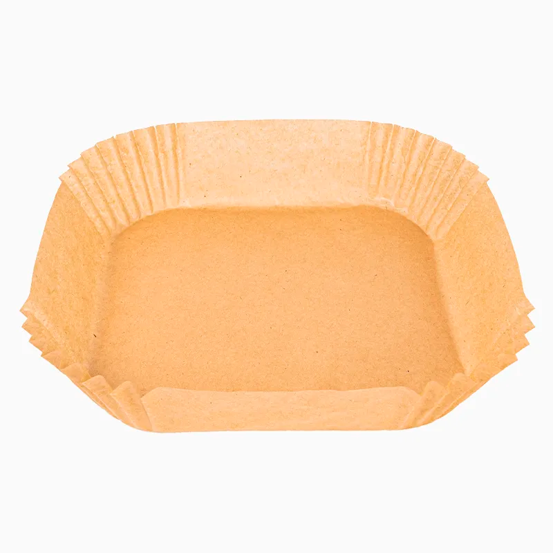 Molde Papel Siliconado Cuadrado AirFryer 20 x 20 x 4,5 cm 1200 Uds