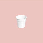 Vaso Plástico PP Irrompible 100 cc Blanco (4800 uds)