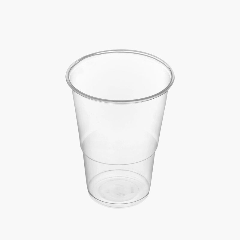 Vaso Irrompible Cerveza Plástico PP Transparente 330 cc (50 uds)
