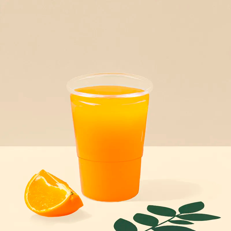Vaso Plástico PP Reutilizable Irrompible 400 cc Transparente (1000 uds)
