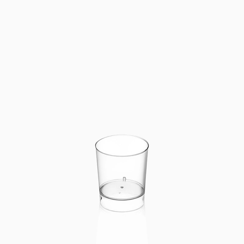 Vaso Chupito Plástico PP Reutilizable 33 cc Transparente (12 uds)