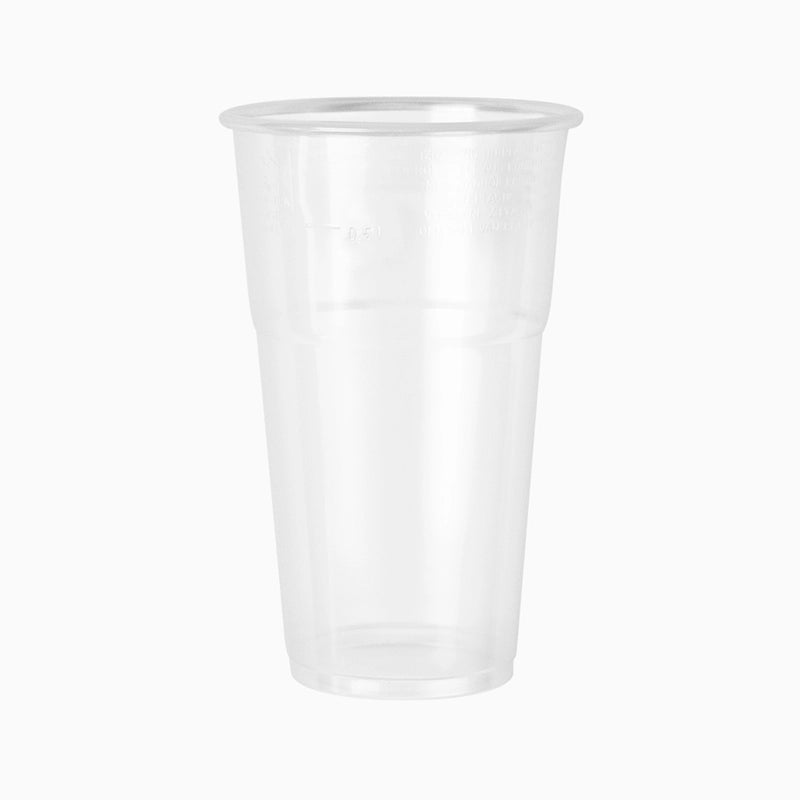 Vaso Pinta Plástico PP Irrompible 600 cc Transparente (6 uds)