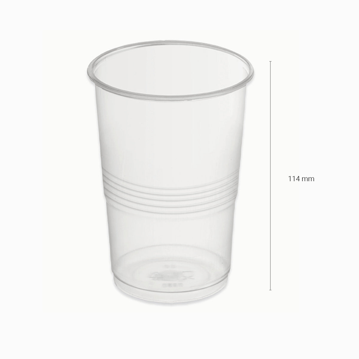 Vaso Litrona Irrompible Plástico PP Transparente 1000cc 25 uds