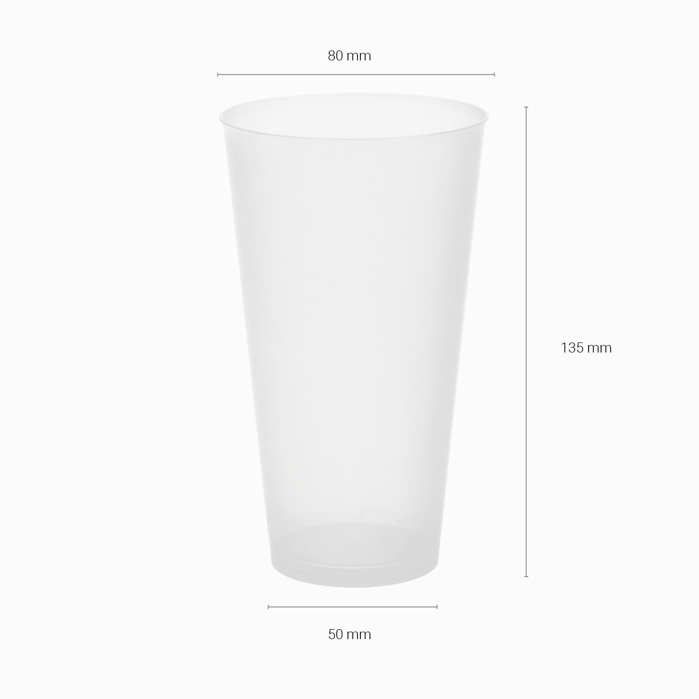 Vaso Cocktail Transparente 480cc