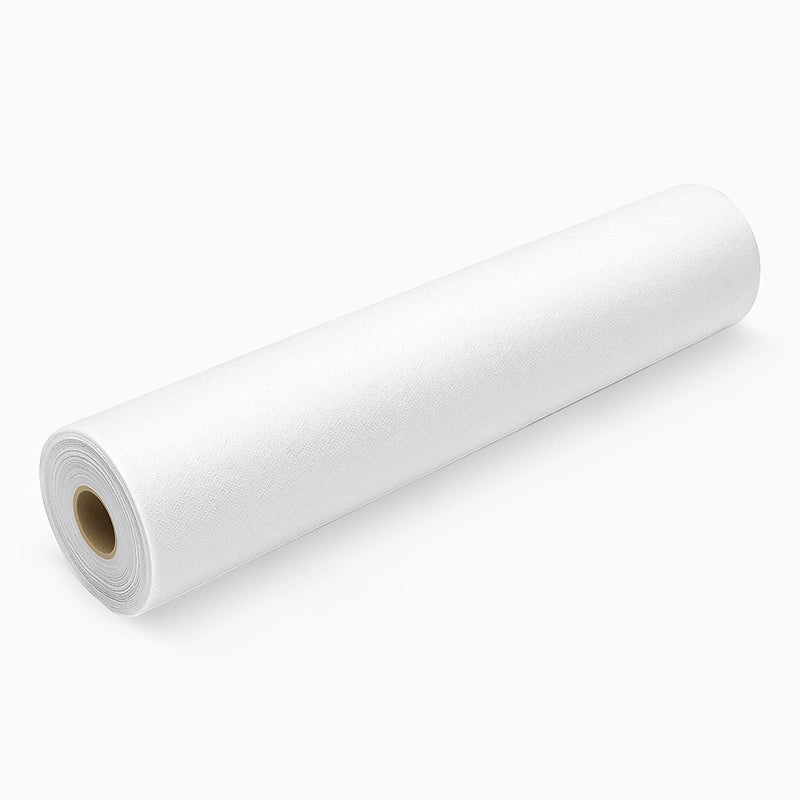 Rollo Mantel TNT de 48m con Precorte a 1,20m Blanco