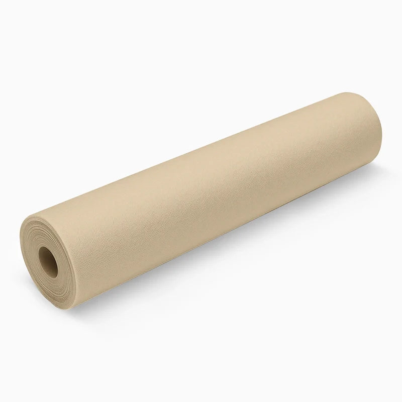 Rollo Mantel TNT de 48 m con Precorte a 0.40 cm Crema (6 uds)