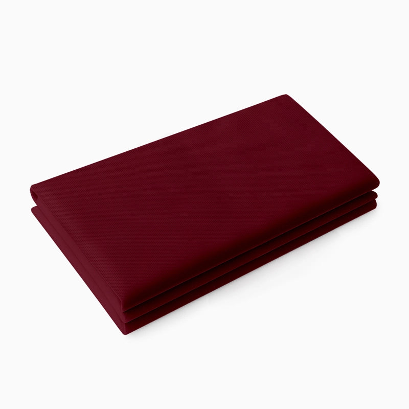 Mantel TNT Cuadrado 1 x 1 m Burdeos (50 uds)