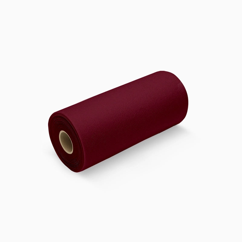 Rollo Camino de Mesa TNT de 48 m con Precorte a 0.30 cm Burdeos (1 ud)