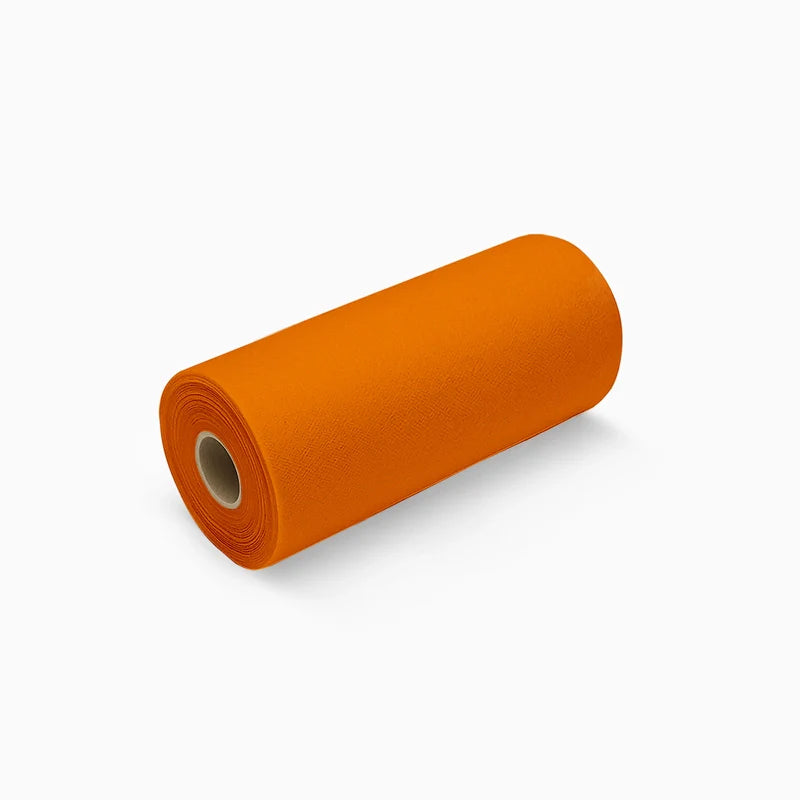 Rollo Camino de Mesa TNT de 48 m con Precorte a 0.30 cm Naranja (6 uds)