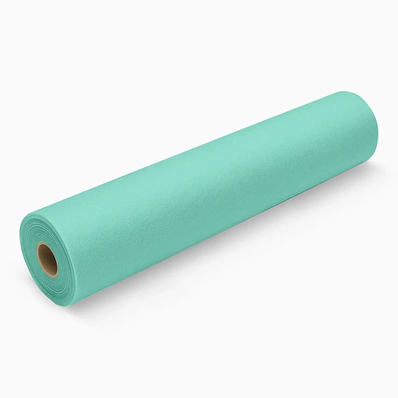 Rollo Mantel TNT de 48 m con Precorte a 0.40 cm Verde Menta (6 uds)