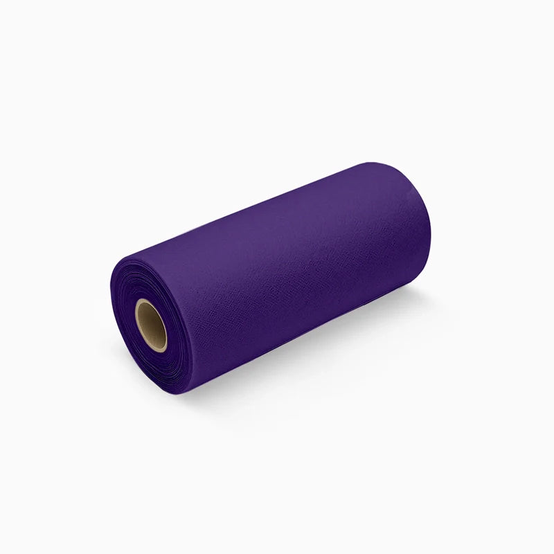 Rollo Camino de Mesa TNT de 48 m con Precorte a 0.30 cm Morado (6 uds)