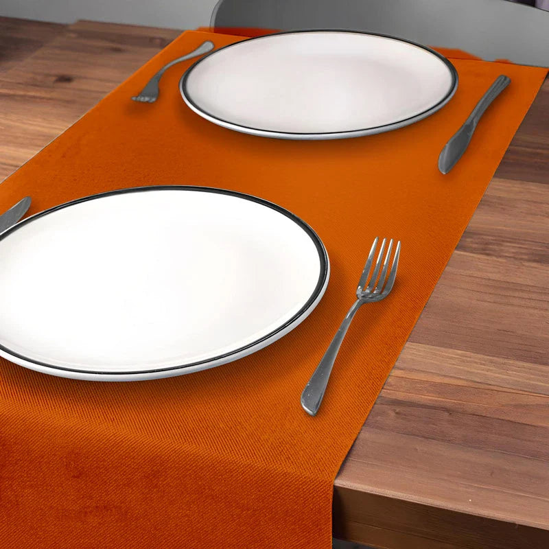 Rollo Camino de Mesa TNT de 48 m con Precorte a 0.30 cm Naranja (6 uds)