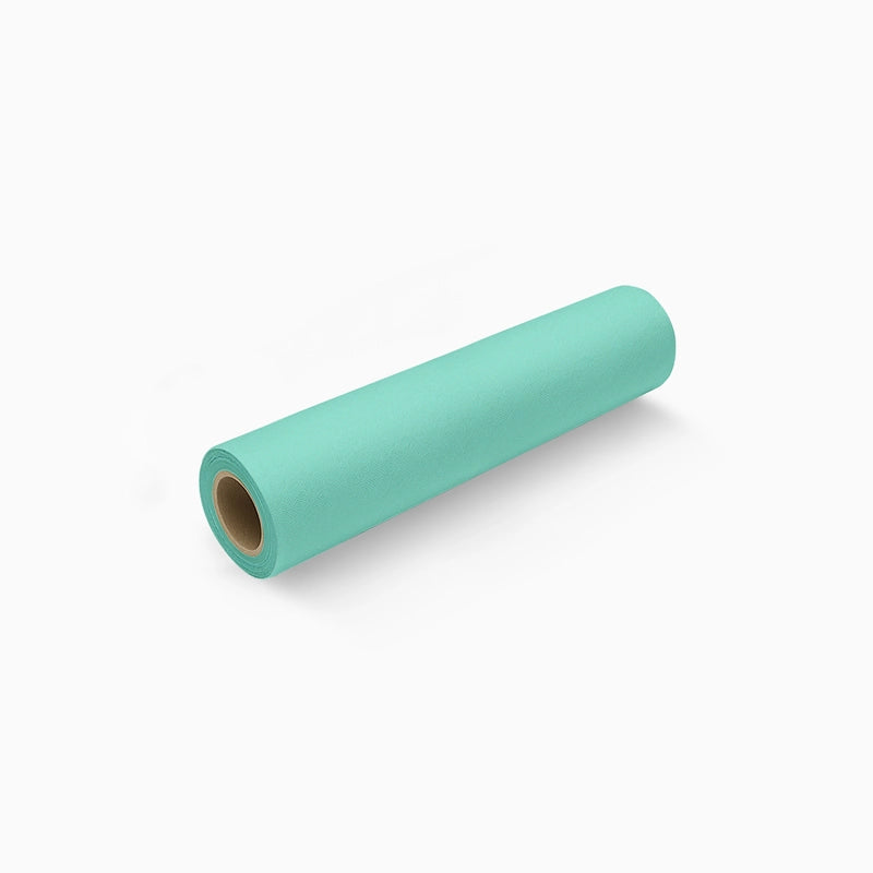 Rollo Camino de Mesa TNT de 12 m con Precorte a 0.30 cm Verde Menta (1 ud)