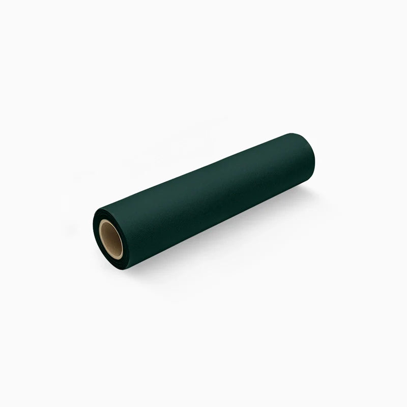 Rollo Camino de Mesa TNT de 12 m con Precorte a 0.30 cm Verde Oscuro (12 uds)
