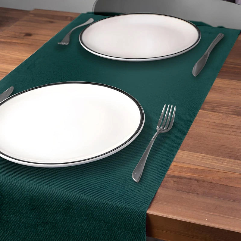 Rollo Mantel TNT de 48 m con Precorte a 0.40 cm Verde Oscuro (1 ud)