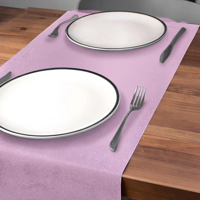 Rollo Camino de Mesa TNT de 12 m con Precorte a 0.30 cm Rosa Pastel (12 uds)