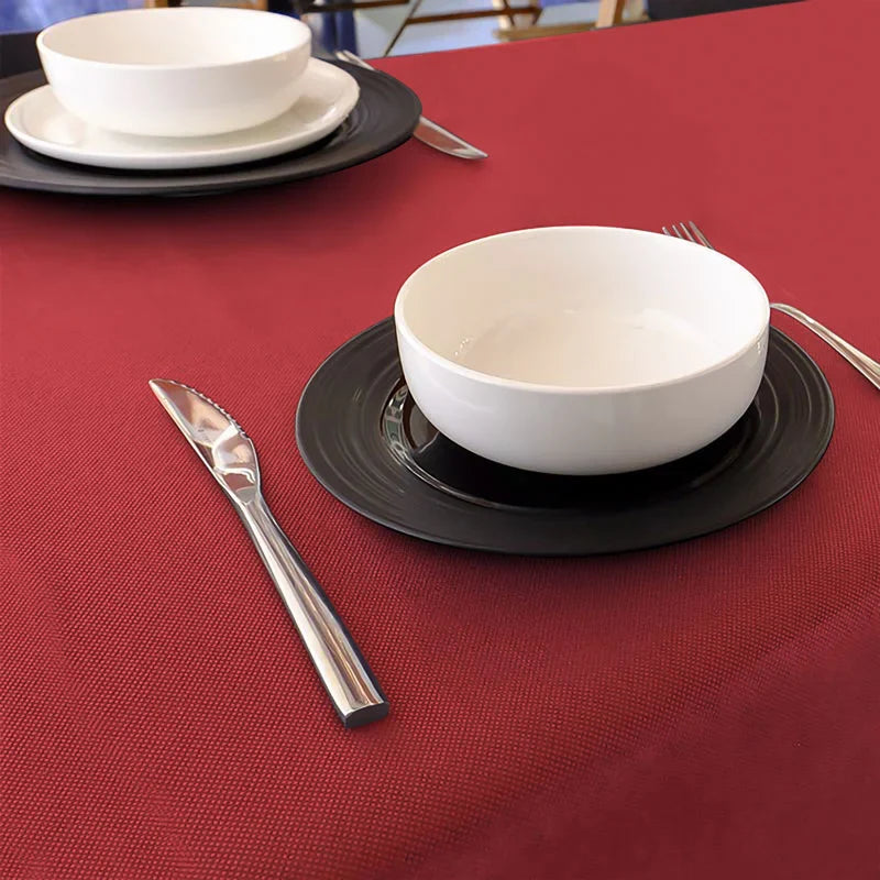 Rollo Mantel TNT de 48 m con Precorte a 0.40 cm Rojo (6 uds)