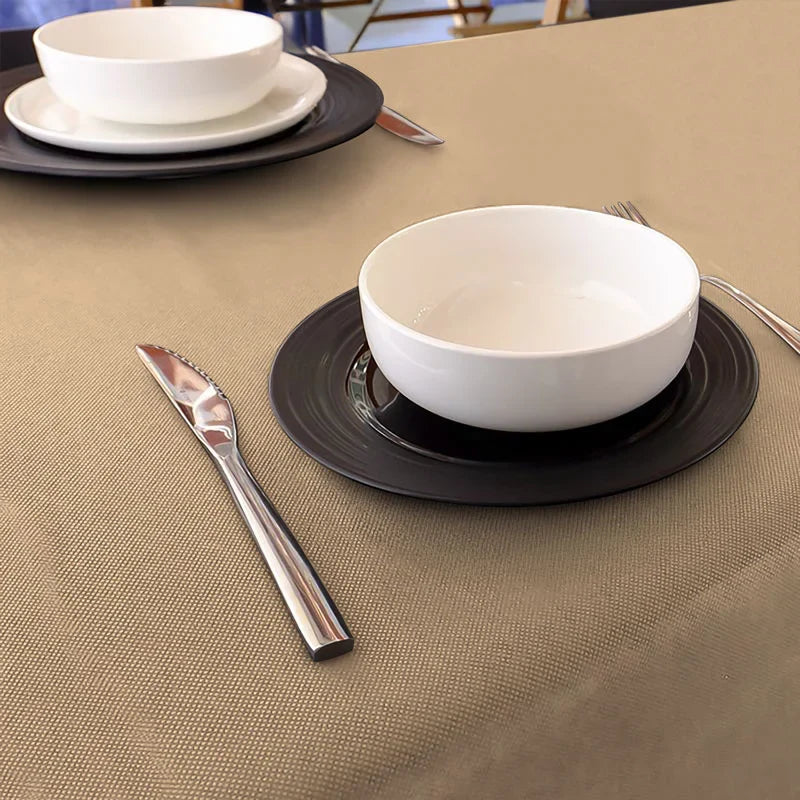 Rollo Mantel TNT de 48 m con Precorte a 0.40 cm Crema (6 uds)