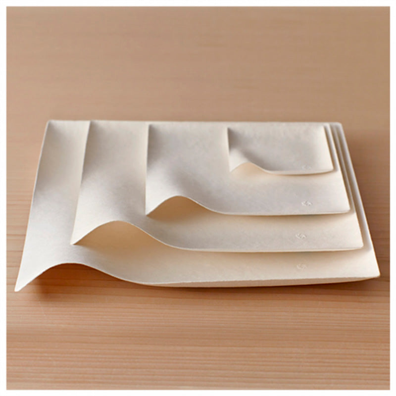 Plato Caña de Azúcar Llano Cuadrado Relieve 20,4 x 3,6 cm Crema