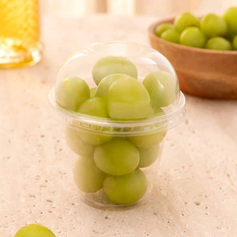 Vaso con Cúpula Plástico PP 270 ml Especial Uvas Transparente (120 uds)