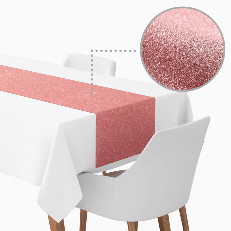 Camino de Mesa Navidad 0.40 x 2.5 m Oro Rosa (1 ud)