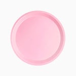 Plato Llano Redondo Cartón Ø 20.5 cm Rosa Pastel (520 uds)