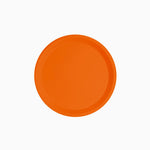 Plato Llano Redondo Postre Cartón Ø 17 cm Naranja (504 uds)