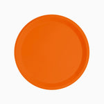 Plato Llano Redondo Cartón Ø 20.5 cm Naranja (520 uds)