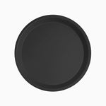 Plato Llano Redondo Cartón Ø 20.5 cm Negro (520 uds)