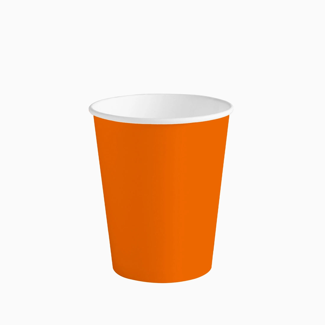 Vaso Cartón 270 cc Naranja (10 uds)