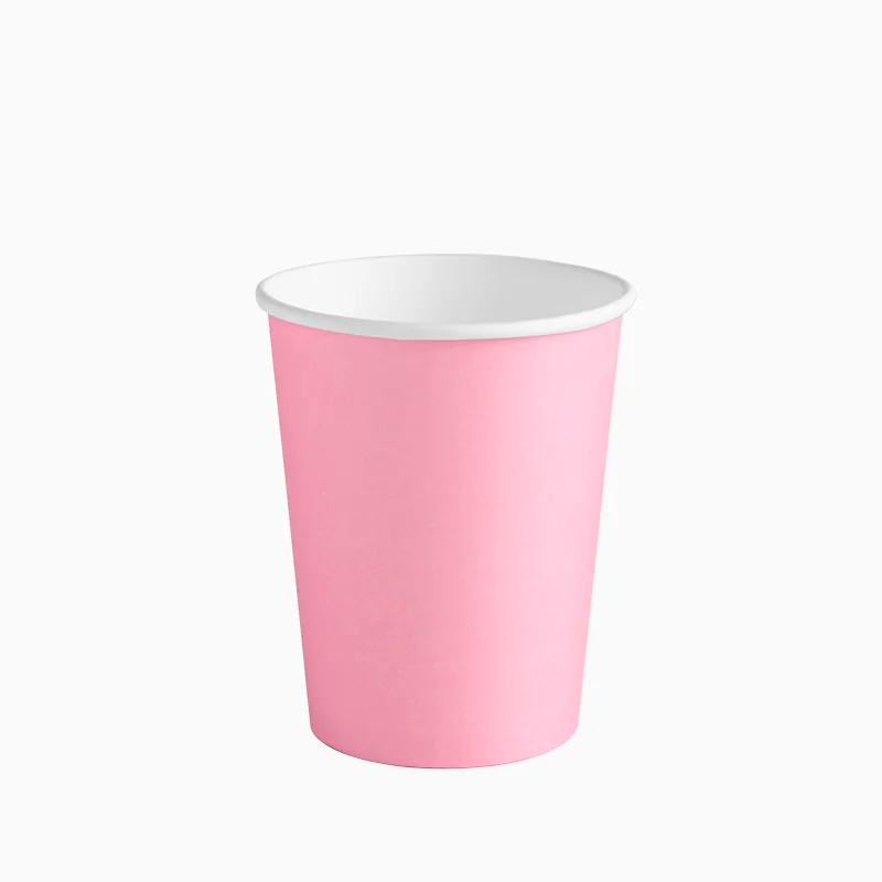 Vaso Cartón 270 cc Rosa Pastel (1200 uds)