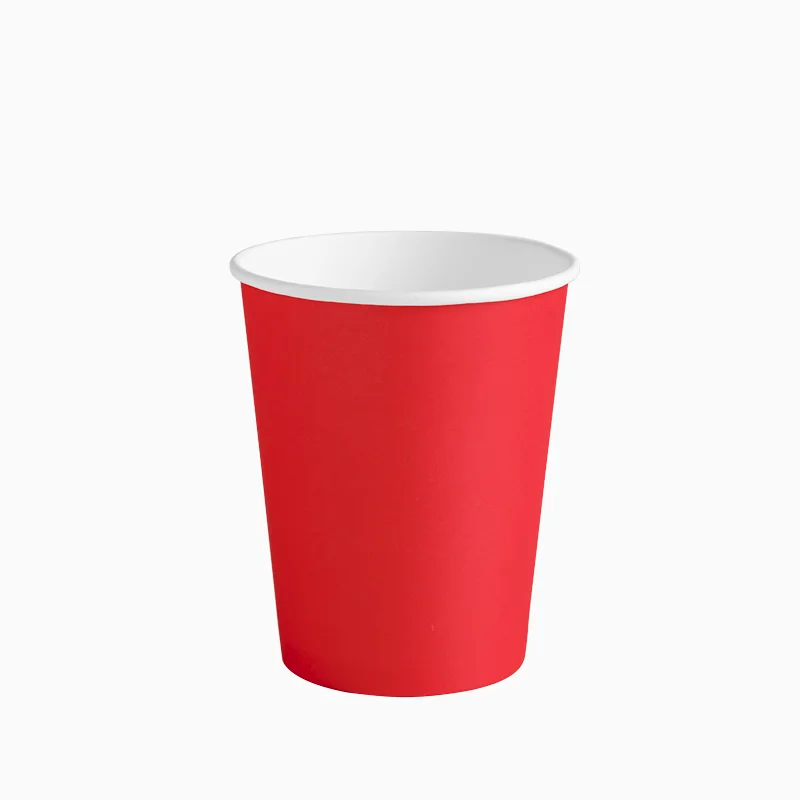 Vaso Cartón 270 cc Rojo (1200 uds)