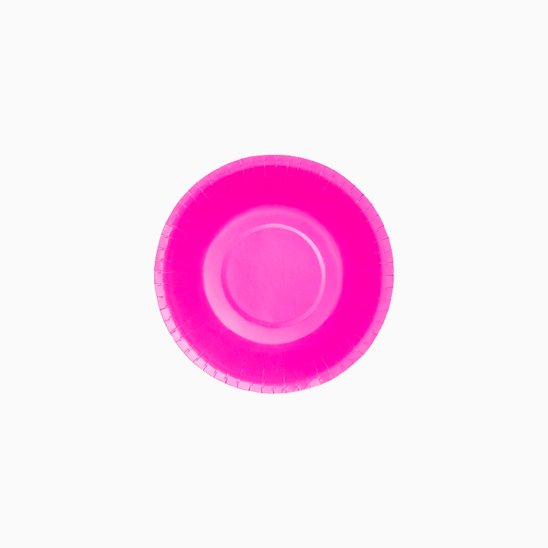 Bol Redondo Cartón 350 cc  Rosa (180 uds)