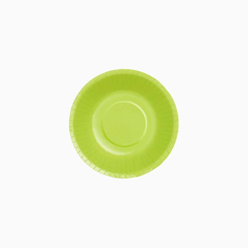 Bol Redondo Cartón 350 cc Verde Lima (180 uds)