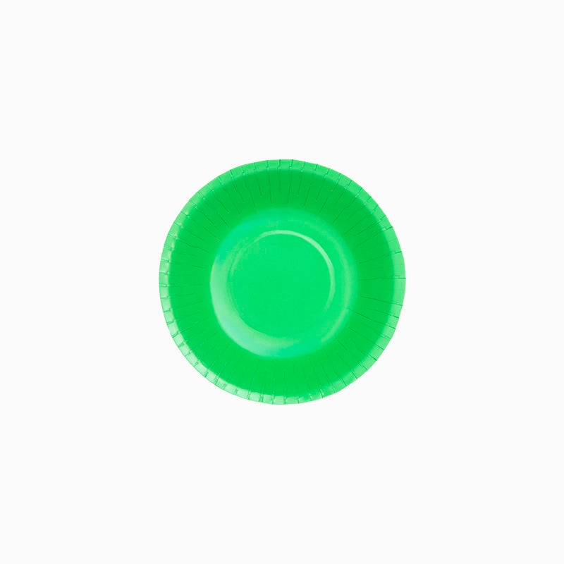 Bol Redondo Cartón 350 cc Verde (180 uds)