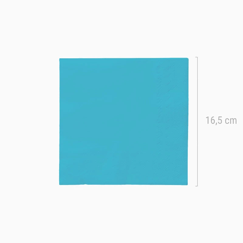 Servilletas Papel Doble Capa 33 x 33 cm Azul (20 uds)