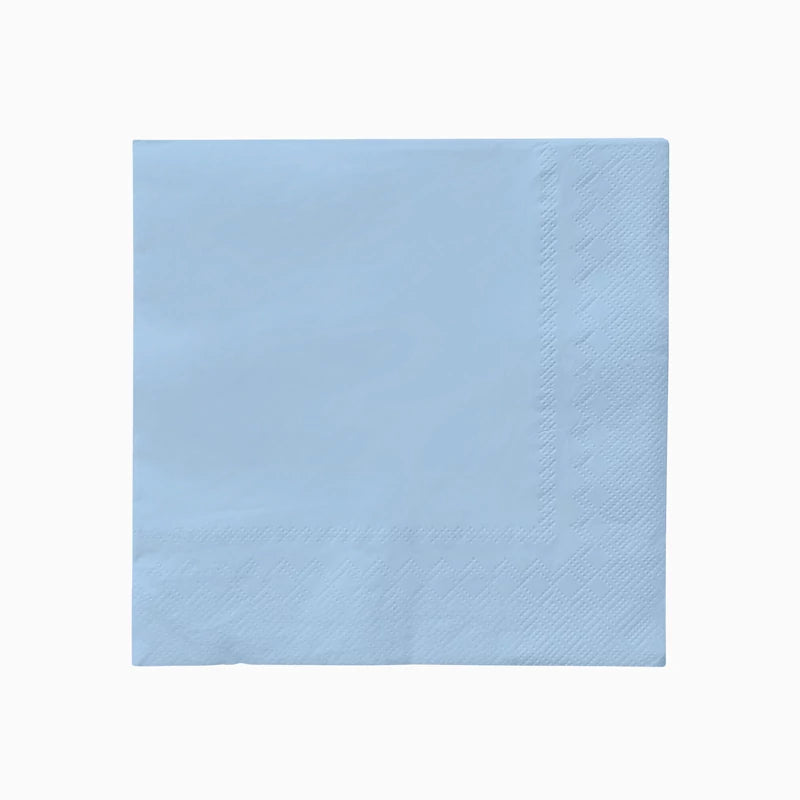Servilletas Papel Doble Capa 33 x 33 cm Azul Pastel (400 uds)