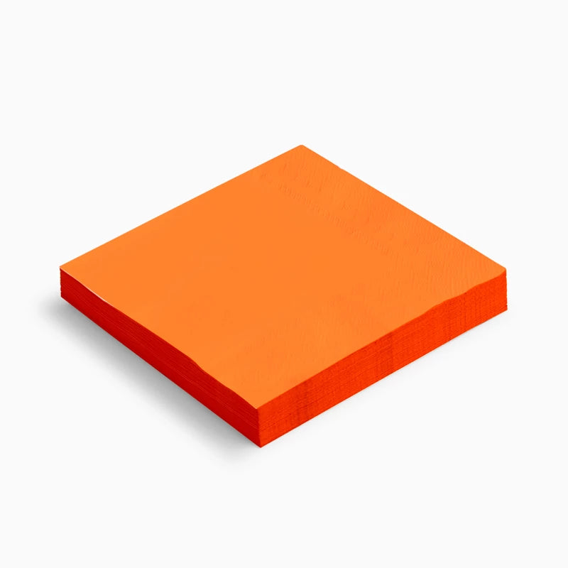 Servilletas Papel Doble Capa 33 x 33 cm Naranja (400 uds)