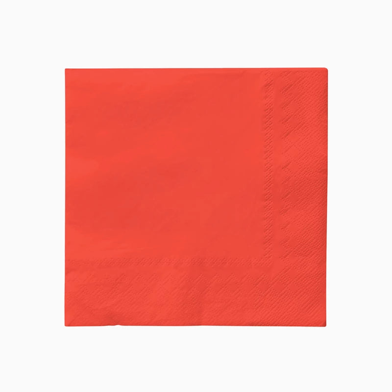 Servilletas Papel Doble Capa 33 x 33 cm Rojo (20 uds)