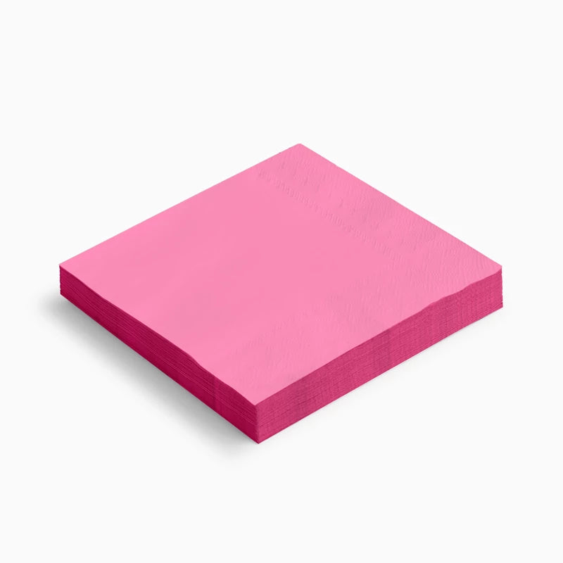 Servilletas Papel Doble Capa 33 x 33 cm Rosa (400 uds)
