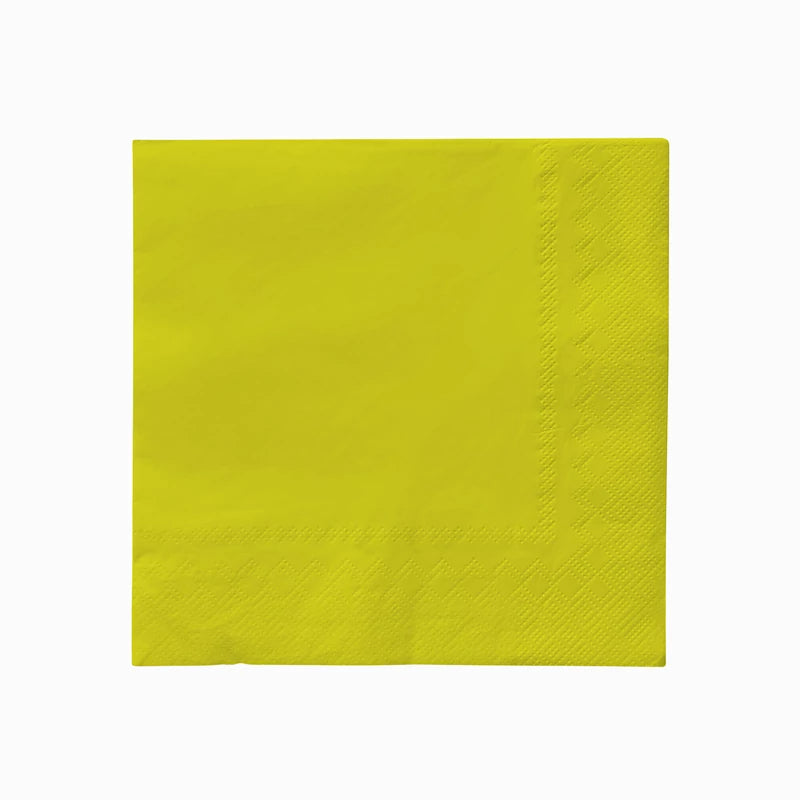 Servilletas Papel Doble Capa 33 x 33 cm Verde Lima (20 uds)