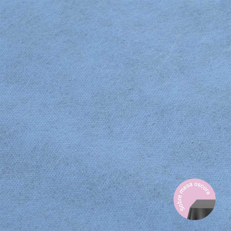 Rollo Camino de Mesa TNT de 12m con Precorte a 0,30cm Azul Pastel