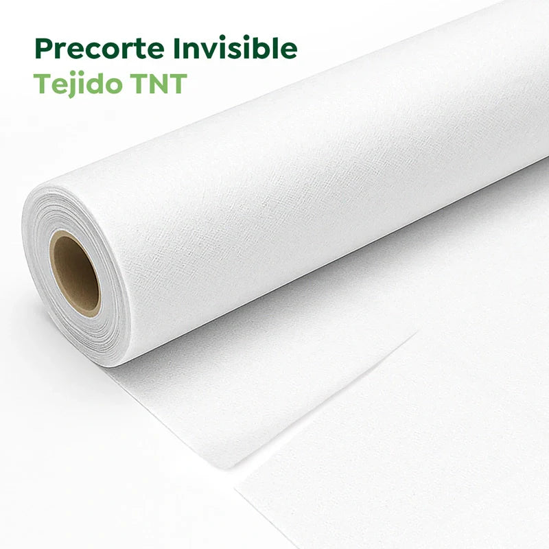 Rollo Mantel TNT de 48 m con Precorte a 1.20 m Blanco (6 uds)