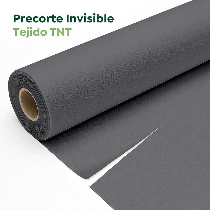 Rollo Camino de Mesa TNT de 48 m con Precorte a 0.30 cm Gris (1 ud)