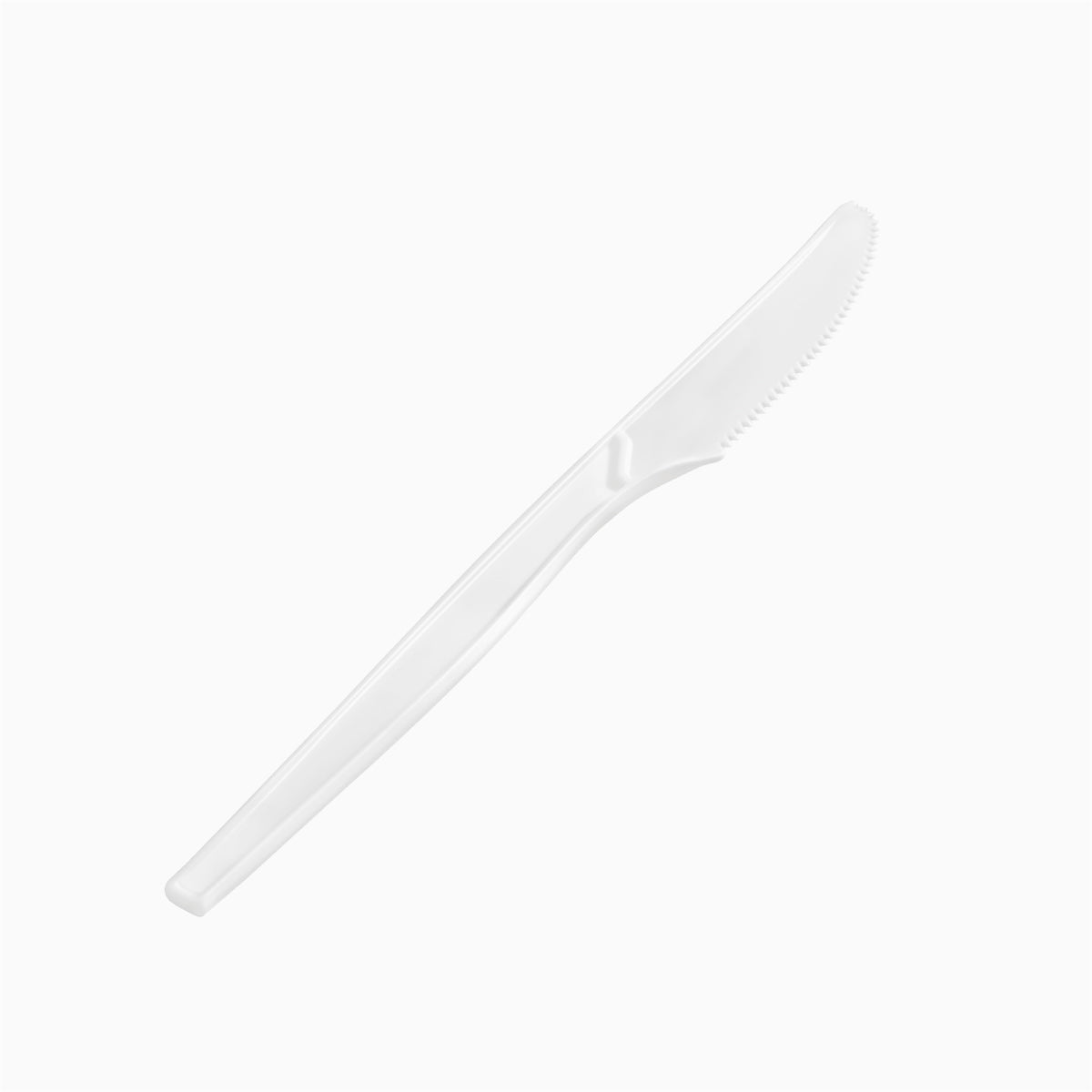 Cuchillo CPLA Compostable 18 cm Blanco