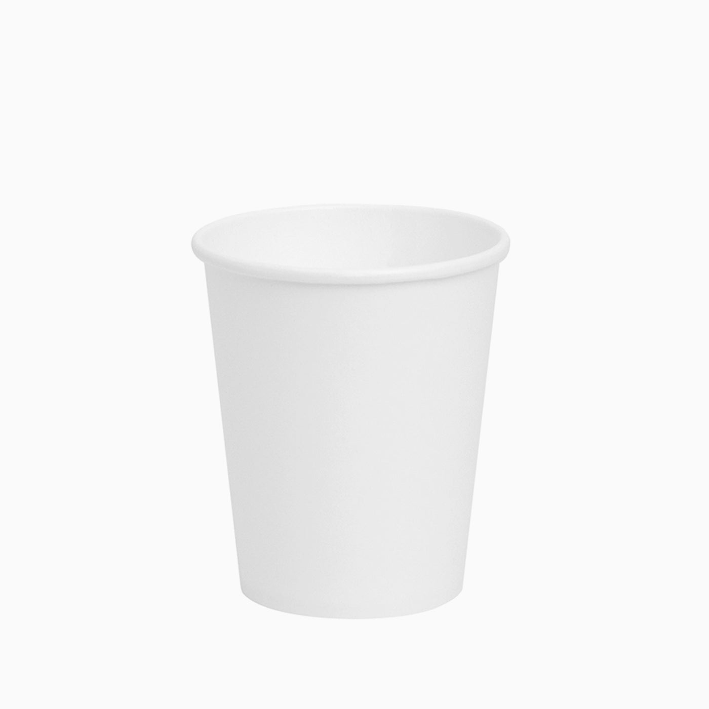 Vaso Biodegradable Cartón 250 cc Blanco Take Away 1000 uds