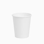 Vaso Biodegradable Cartón 250 cc Blanco Take Away 15 uds