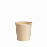 Vaso Biodegradable Cartón 120 cc Kraft Take Away 30 uds
